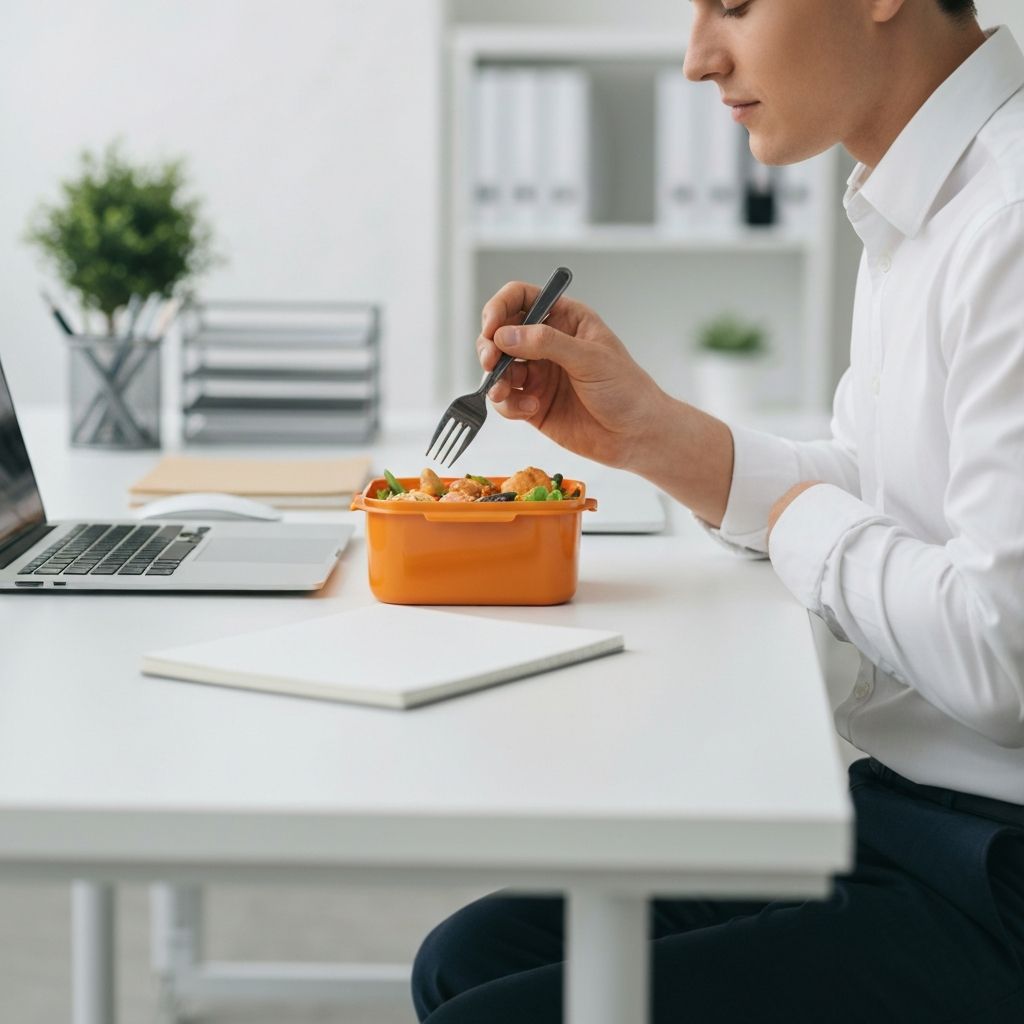 Comida en el trabajo